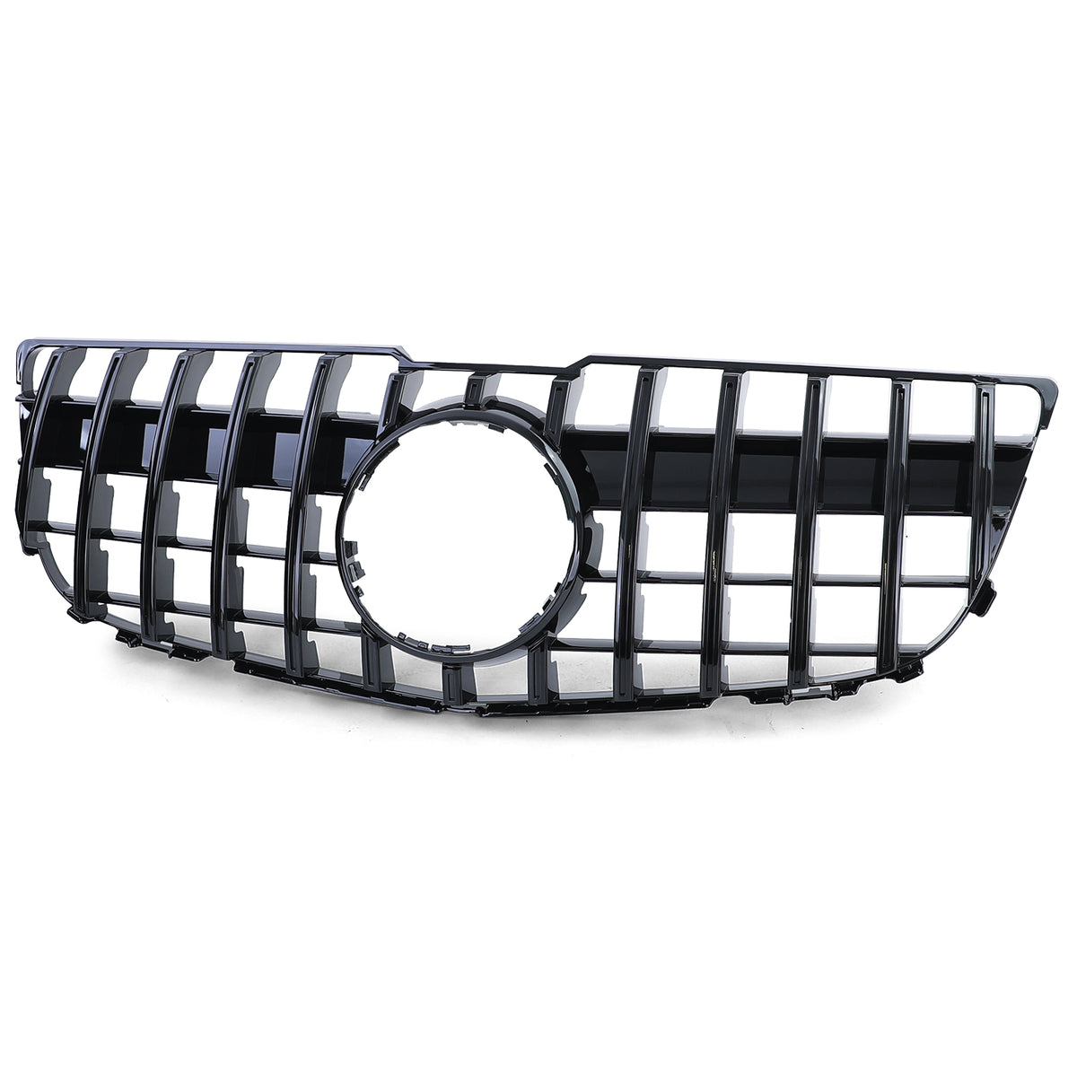 Griglia Anteriore Nera Lucida per Mercedes GLK X204 Facelift 12-15