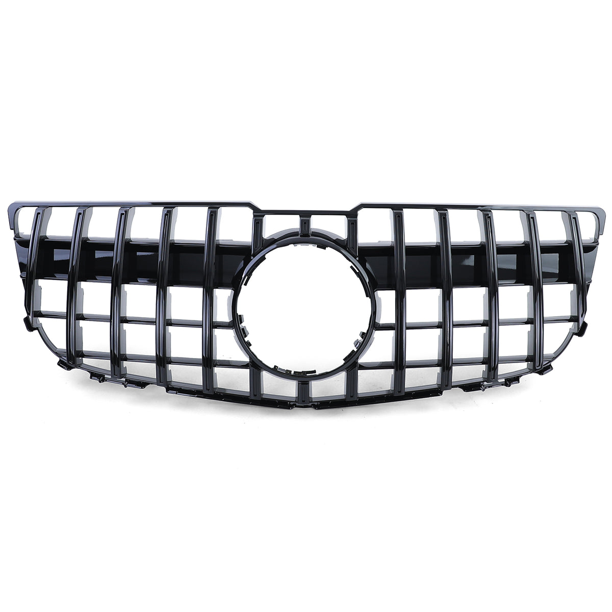 Griglia Anteriore Nera Lucida per Mercedes GLK X204 Facelift 12-15