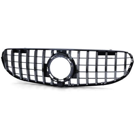 Griglia Sportiva Nera Lucida con Cromature per Mercedes GLC X253 C253 2019-2022