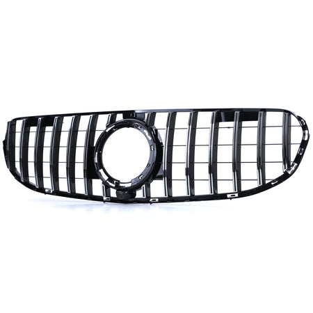 Griglia Sportiva Nera Lucida con Cromature per Mercedes GLC X253 C253 2019-2022