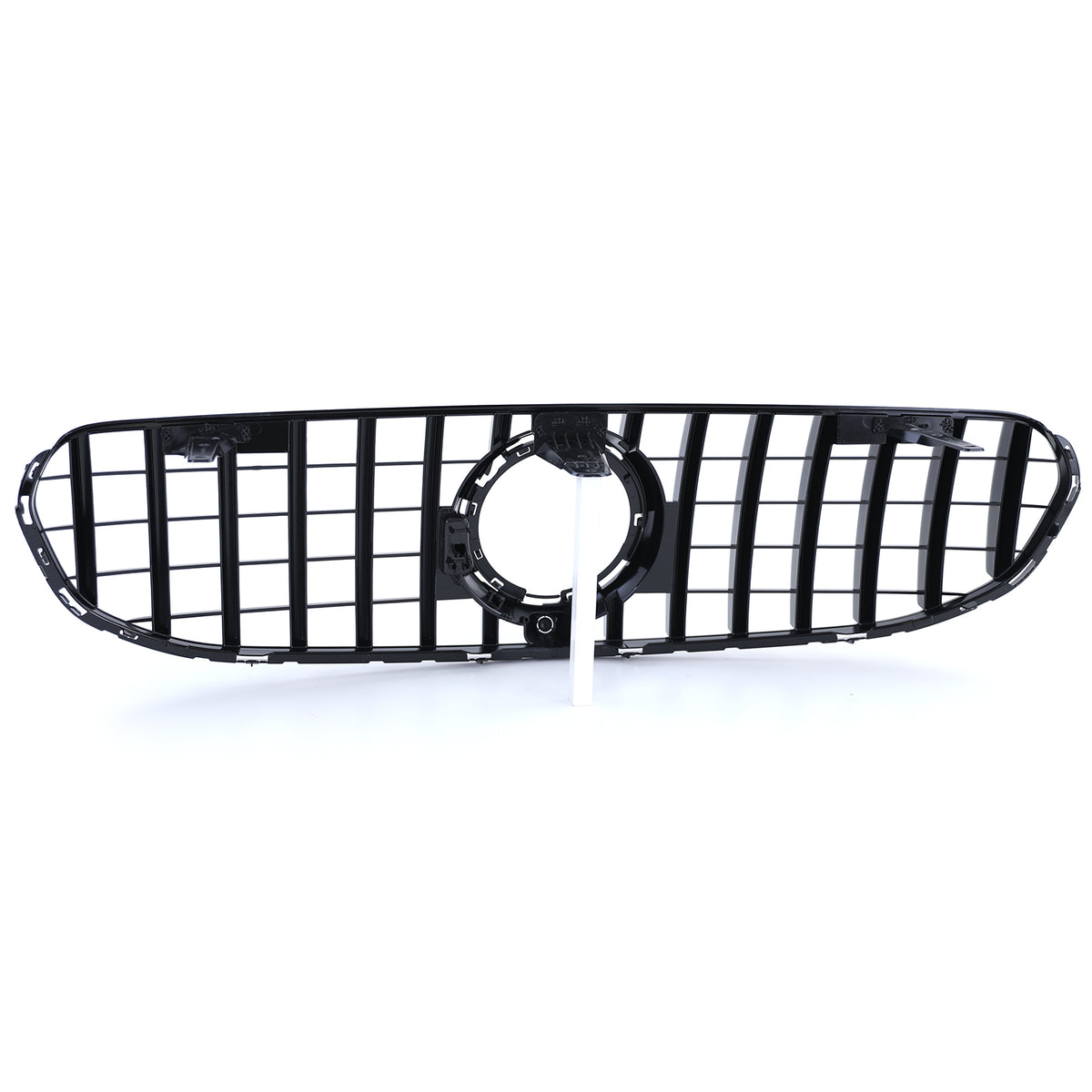 Griglia Sportiva Nera Lucida con Cromature per Mercedes GLC X253 C253 2019-2022