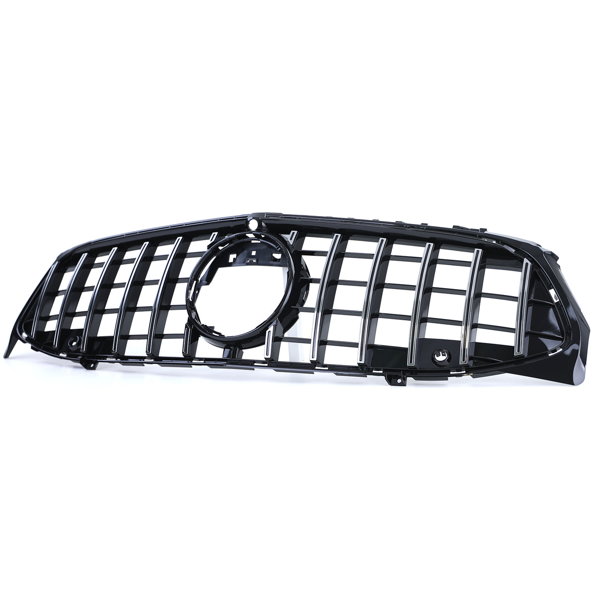 Griglia Sportiva Nera Lucida con Cromature per Mercedes CLA C118 X118 2019-2023