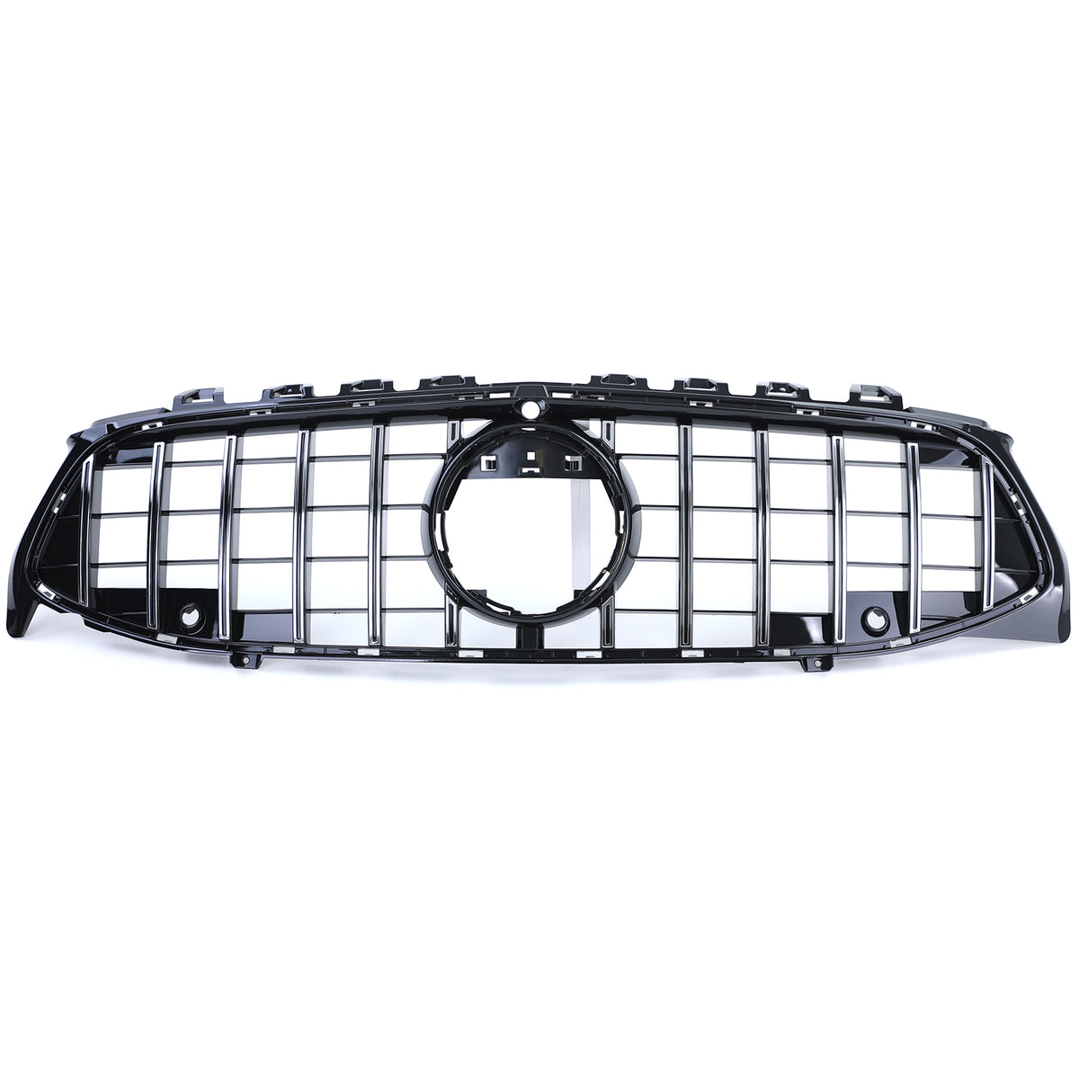 Griglia Sportiva Nera Lucida con Cromature per Mercedes CLA C118 X118 2019-2023
