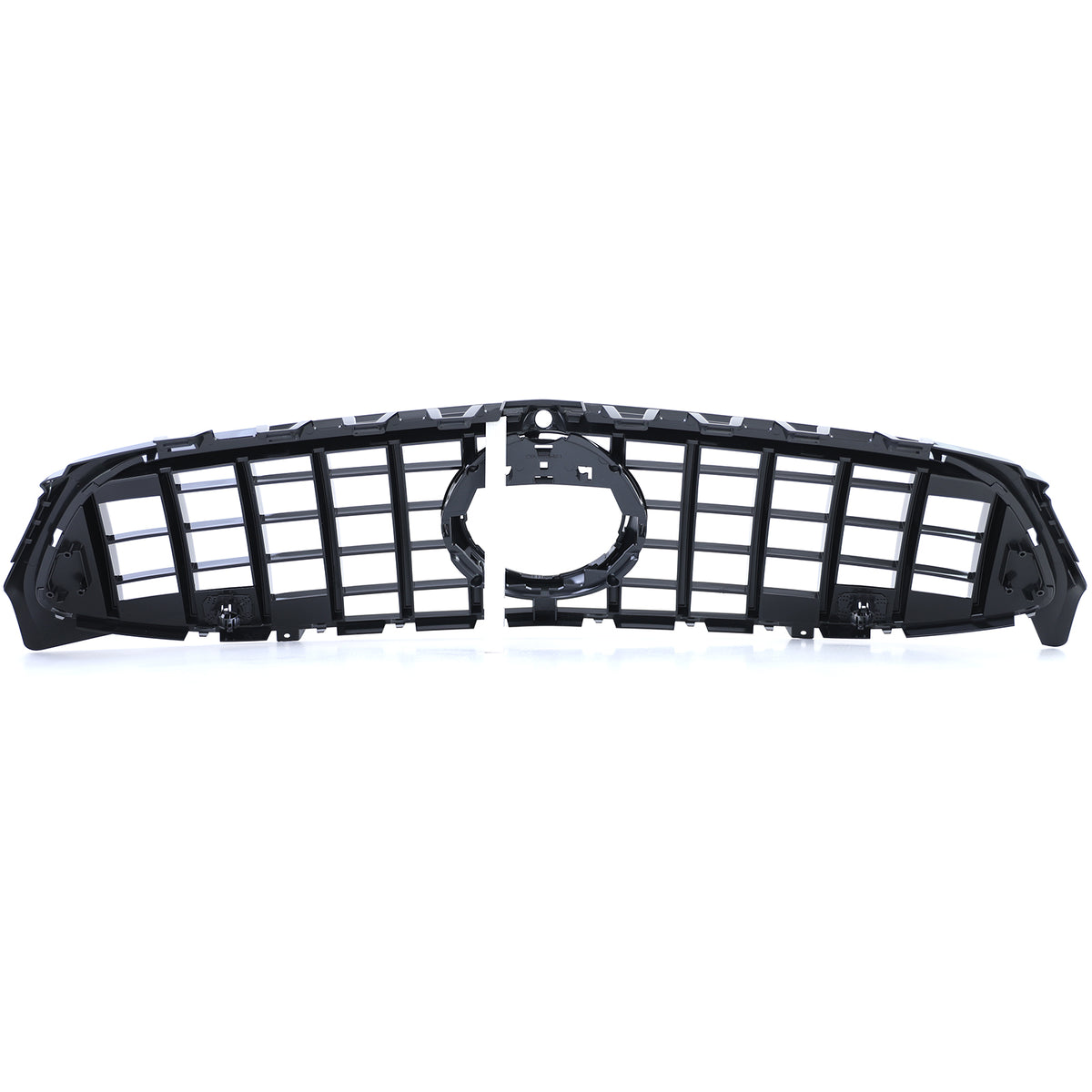 Griglia Sportiva Nera Lucida con Cromature per Mercedes CLA C118 X118 2019-2023