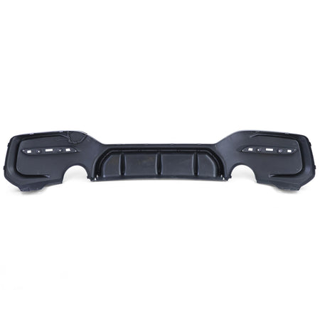 Diffusore Posteriore Sportivo Nero Lucido per BMW Serie 1 F20 F21 15-19 LCI