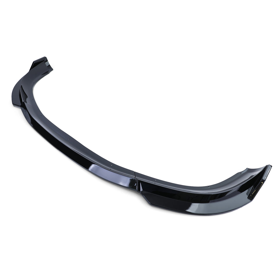 Spoiler Anteriore in ABS Nero Lucido per Volkswagen Polo IV 9N3 (2005-2009)