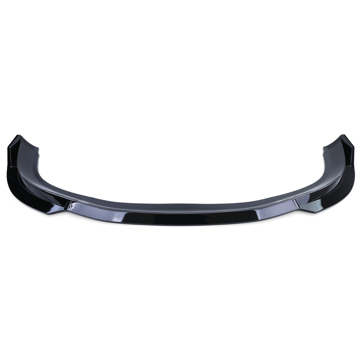 Spoiler Anteriore in ABS Nero Lucido per Volkswagen Polo IV 9N3 (2005-2009)