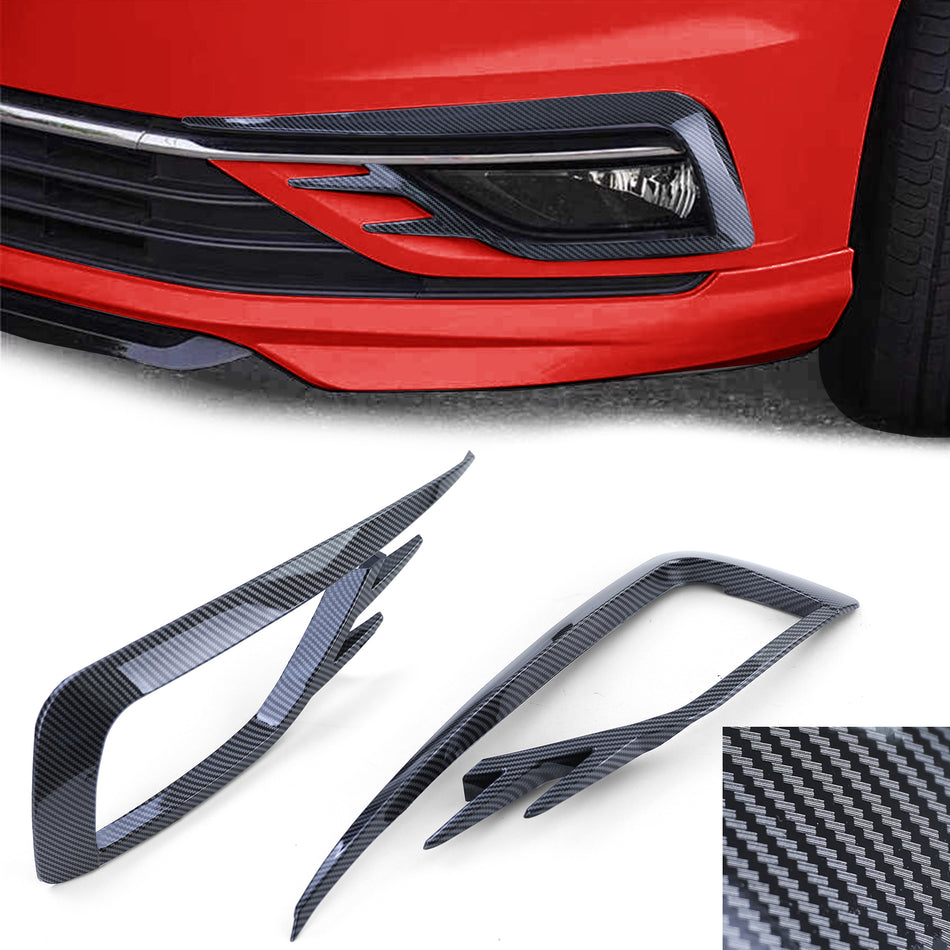 Fendinebbia Umrandungen Griglia Effetto Carbonio per Volkswagen Golf 7