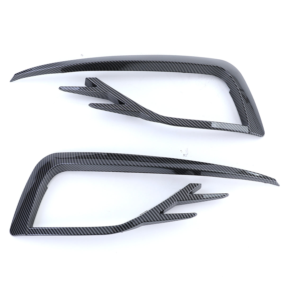 Fendinebbia Umrandungen Griglia Effetto Carbonio per Volkswagen Golf 7