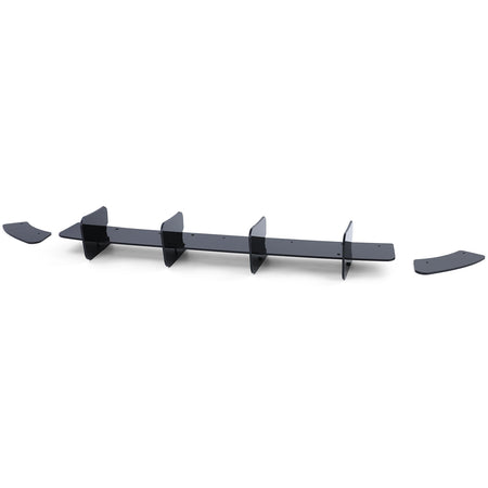 Diffusore Posteriore Sportivo Nero Lucido per Volkswagen Golf 7 GTI Berlina