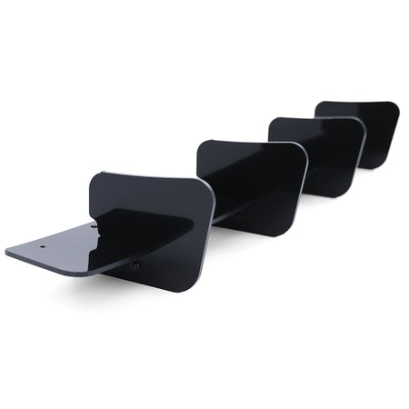 Diffusore Posteriore Sportivo Nero Lucido per Volkswagen Golf 7 GTI Berlina