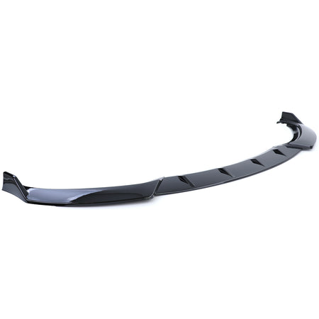 Spoiler Anteriore per BMW Serie 3 F30 F31 2015-2019 Senza M, Nero Lucido