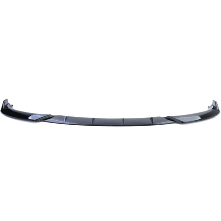 Spoiler Anteriore per BMW Serie 3 F30 F31 2015-2019 Senza M, Nero Lucido