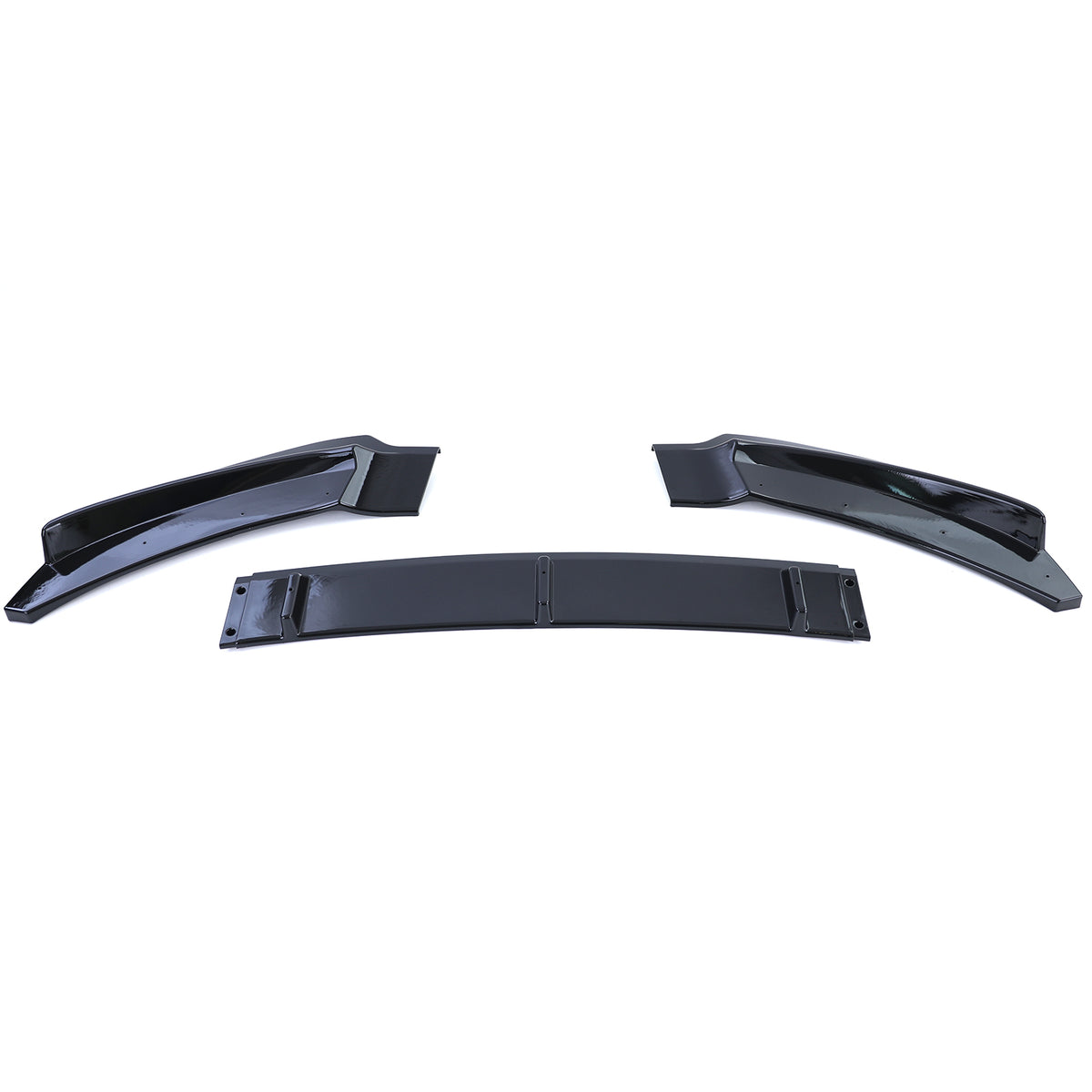 Spoiler Anteriore per BMW Serie 4 F32 F33 F36 M Paraurti Nero Lucido