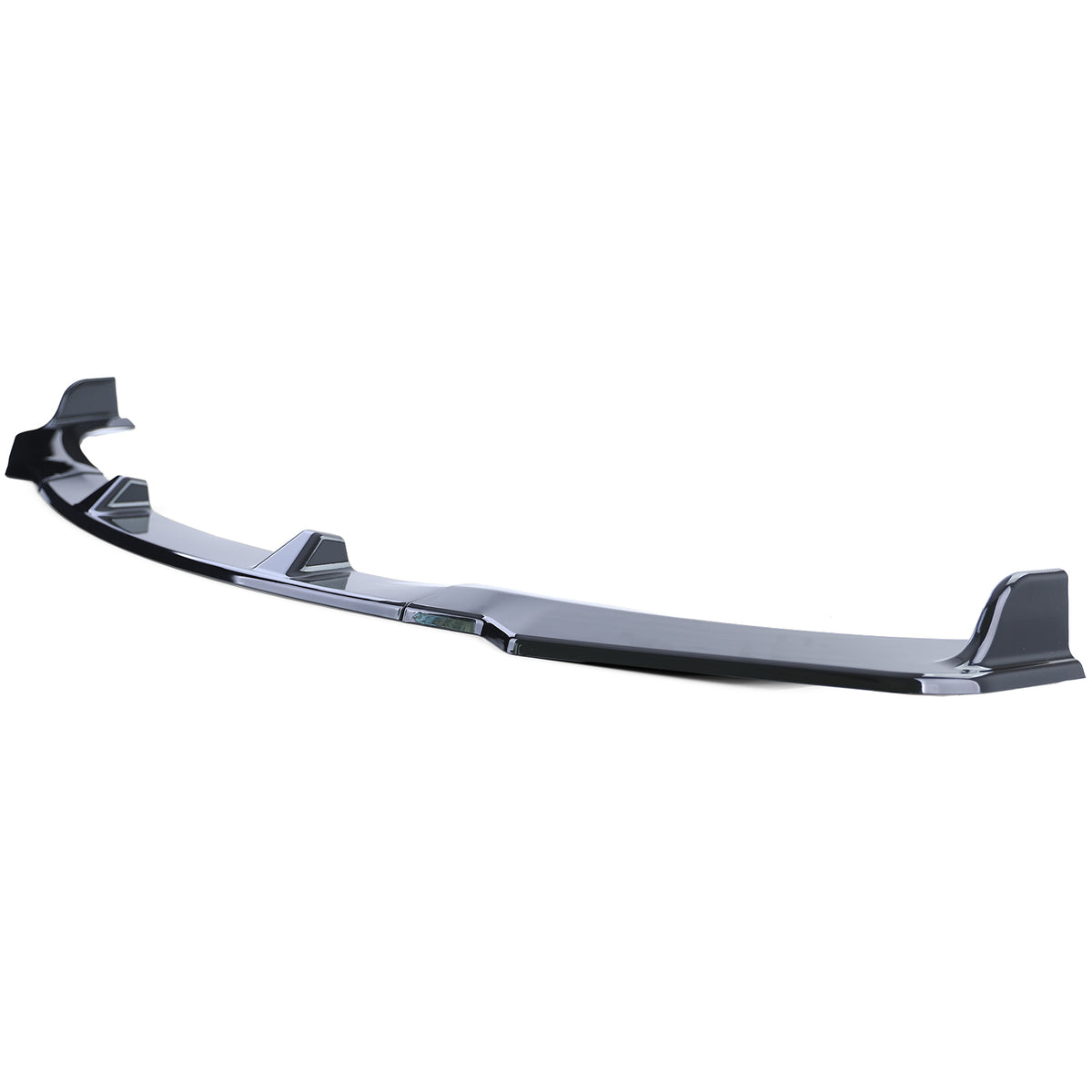 Spoiler Anteriore per BMW Serie 3 E90 E91 2008-2013 in ABS Nero Lucido