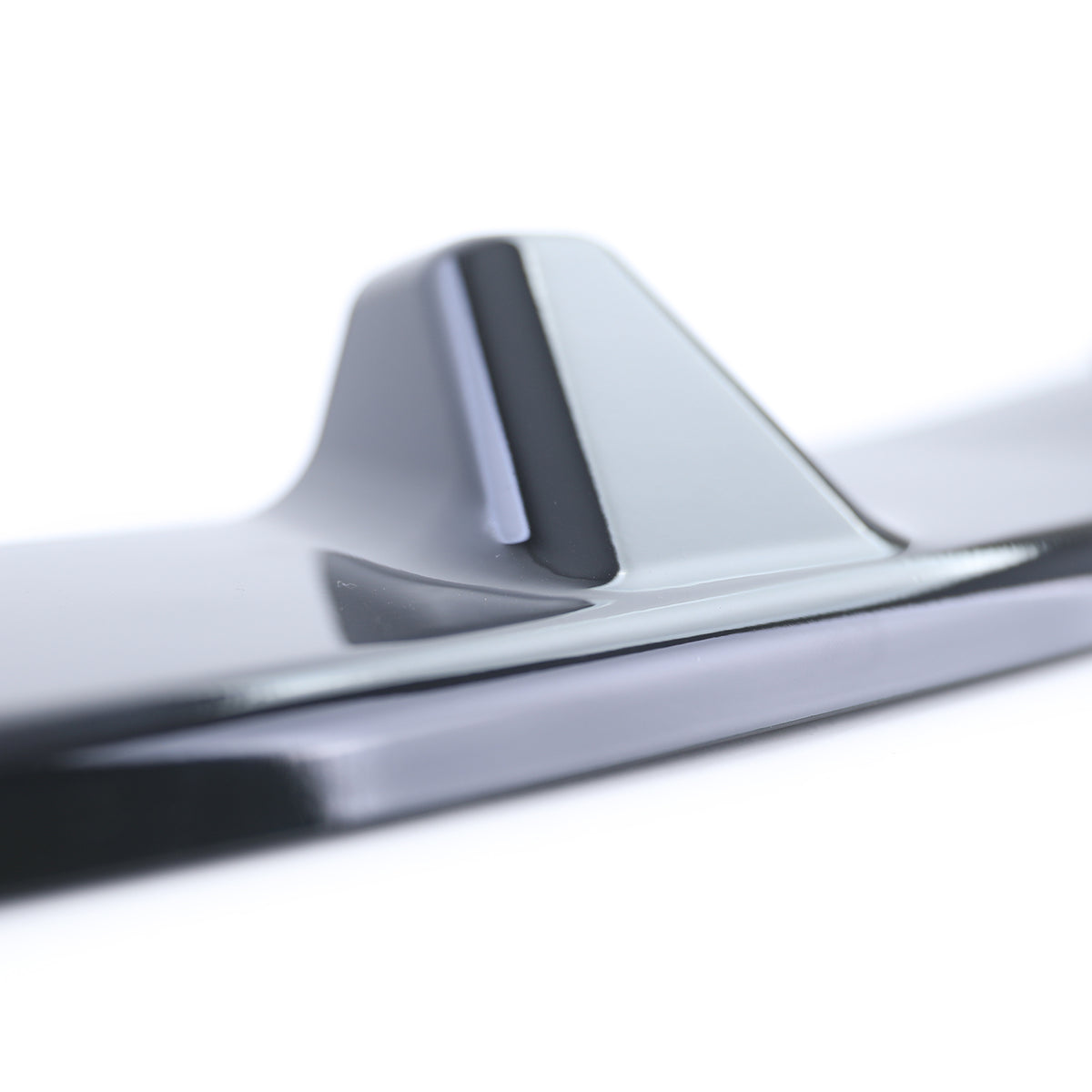 Spoiler Anteriore per BMW Serie 3 E90 E91 2008-2013 in ABS Nero Lucido
