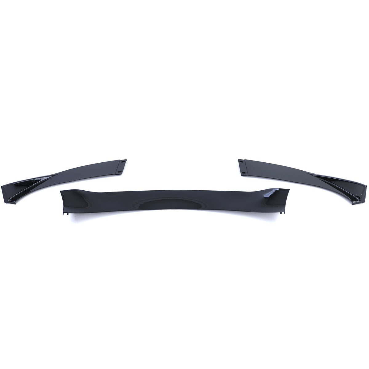 Spoiler Anteriore Nero Lucido per BMW Serie 5 E60 E61 2007-2009 M-Pacchetto