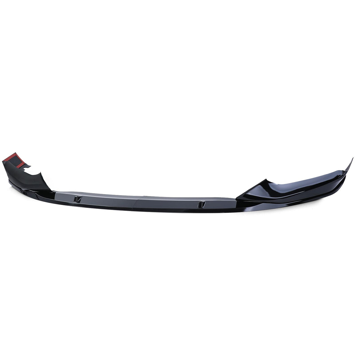 Spoiler Anteriore Nero Lucido per BMW Serie 5 G30 G31 Dal 2016