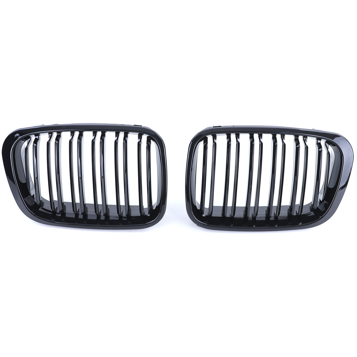 Griglia Sportiva Doppio Stego Nera Lucida per BMW Serie 3 E46 1998-2001