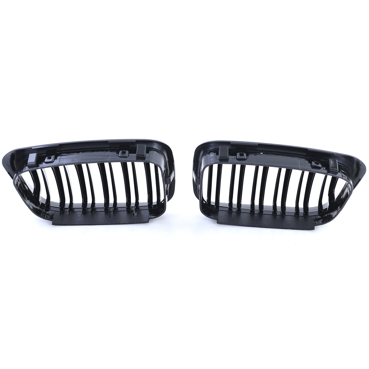 Griglia Sportiva Doppio Stego Nera Lucida per BMW Serie 3 E46 1998-2001