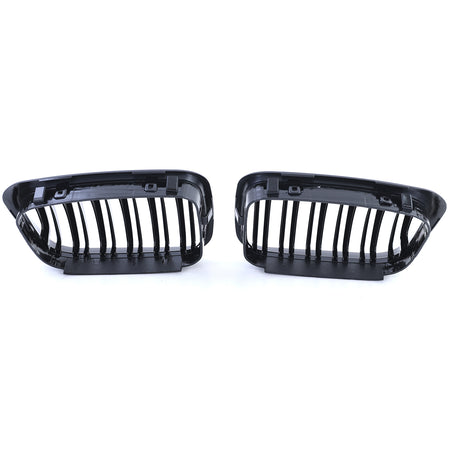Griglia Sportiva Doppio Stego Nera Lucida per BMW Serie 3 E46 1998-2001