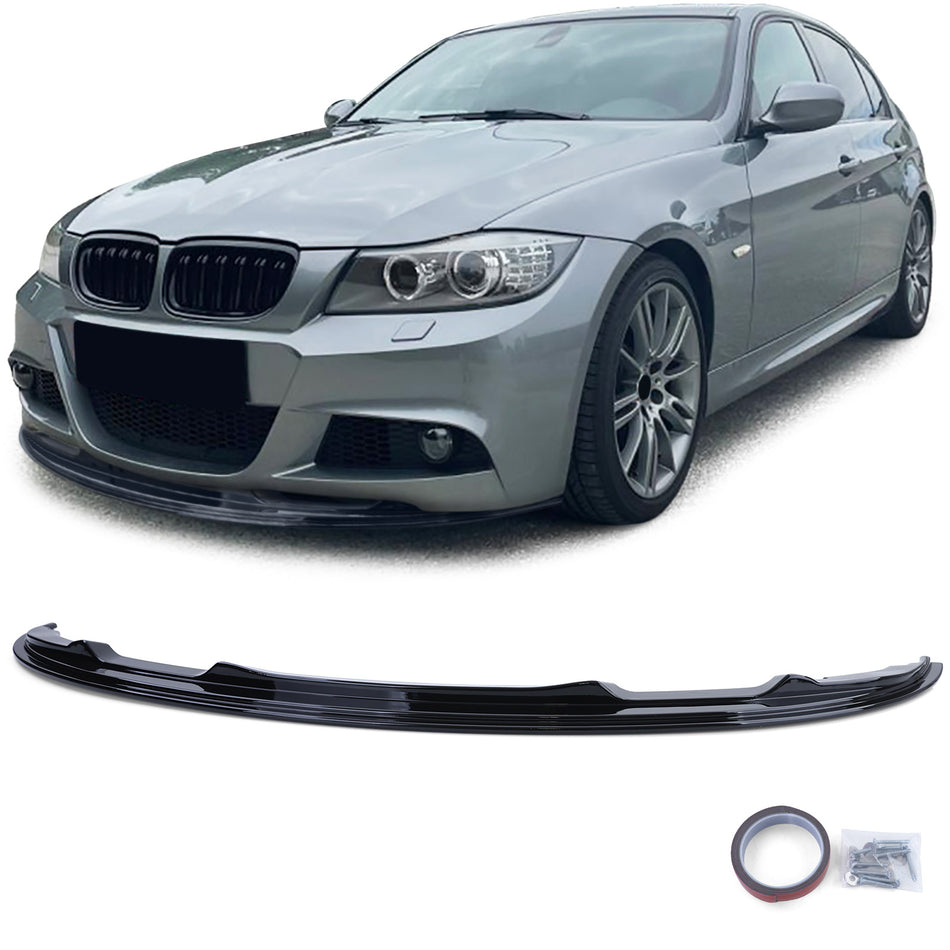 Anteriore Lama Performance Nero Lucido per BMW Serie 3 E90 E91 2008-2012