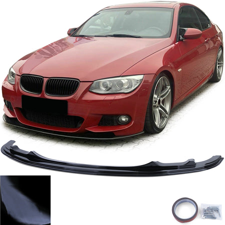 Spoiler Anteriore Performance Nero Lucido per BMW Serie 3 E92 E93 10-13 Coupé