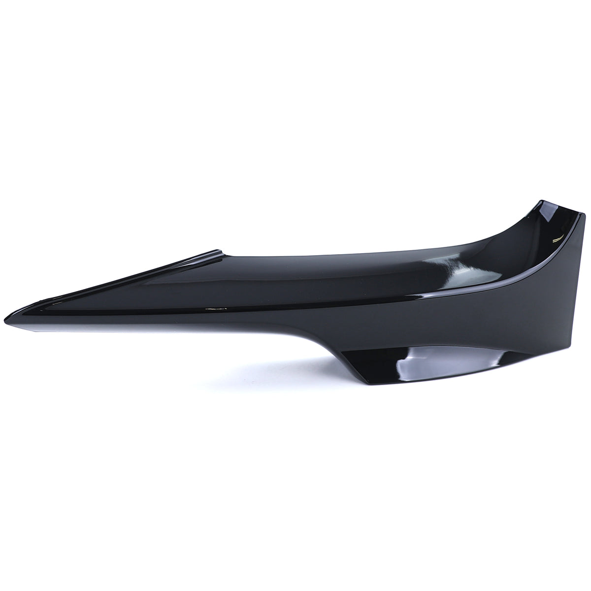Canards Spoiler Anteriore Nero Lucido per BMW Serie 3 E92 E93 06-10 M-Pacchetto
