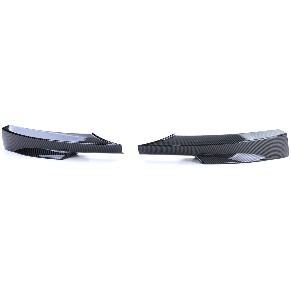 Spoiler Anteriore in Effetto Carbonio per BMW Serie 3 E90 E91 2008-2012