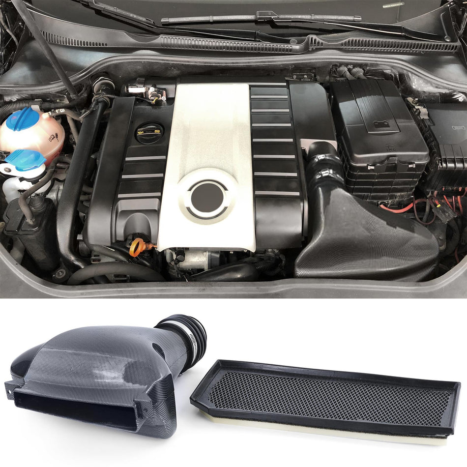 Airbox Ram Aspirazione Diretta Effetto Carbonio per Volkswagen Golf 5 GTI