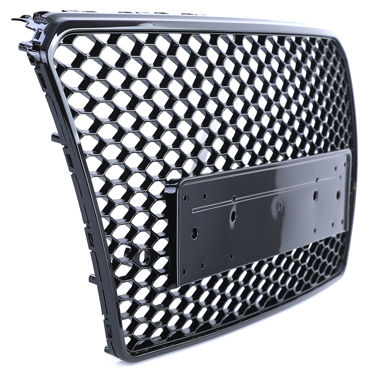 Griglia Sportiva Nera Lucida Senza Emblema per Audi A7 C7 4G 10-14