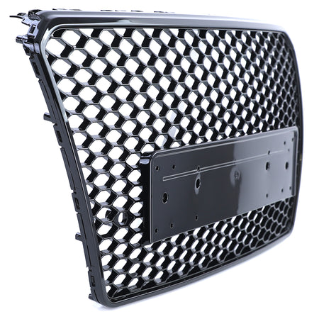 Griglia Sportiva Nera Lucida Senza Emblema per Audi A7 C7 4G 10-14