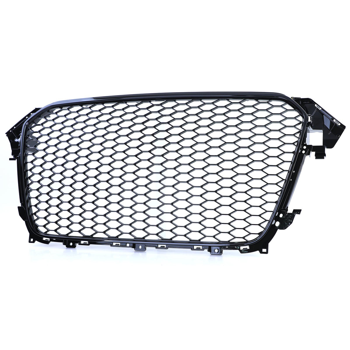 Griglia Sportiva Senza Emblema Nera Lucida per Audi A4 B8 8K Facelift 11-15
