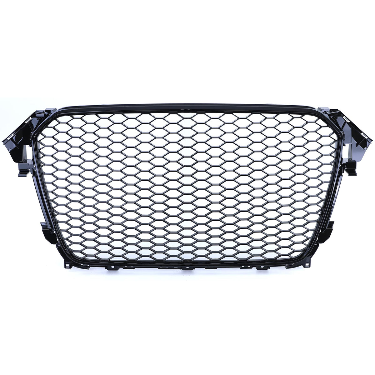 Griglia Sportiva Senza Emblema Nera Lucida per Audi A4 B8 8K Facelift 11-15
