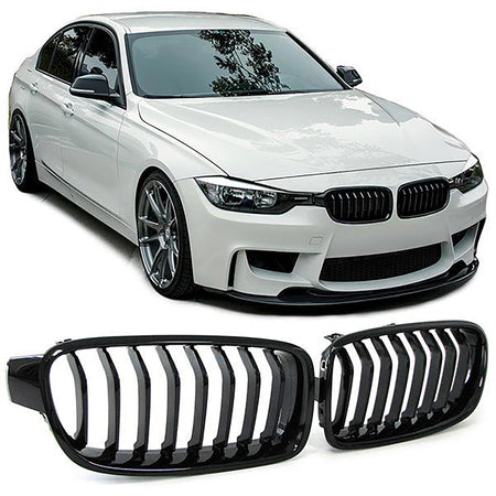 Griglia Sportiva Nera Lucida per BMW Serie 3 F30 F31 2011-2019