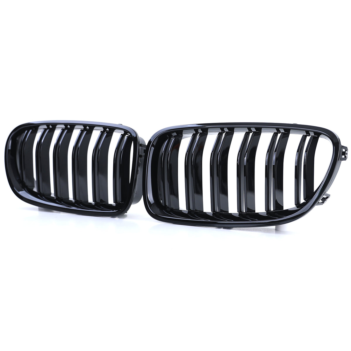 Griglia Doppio Stego Nera Lucida per BMW Serie 5 F10 F11 2010-2017