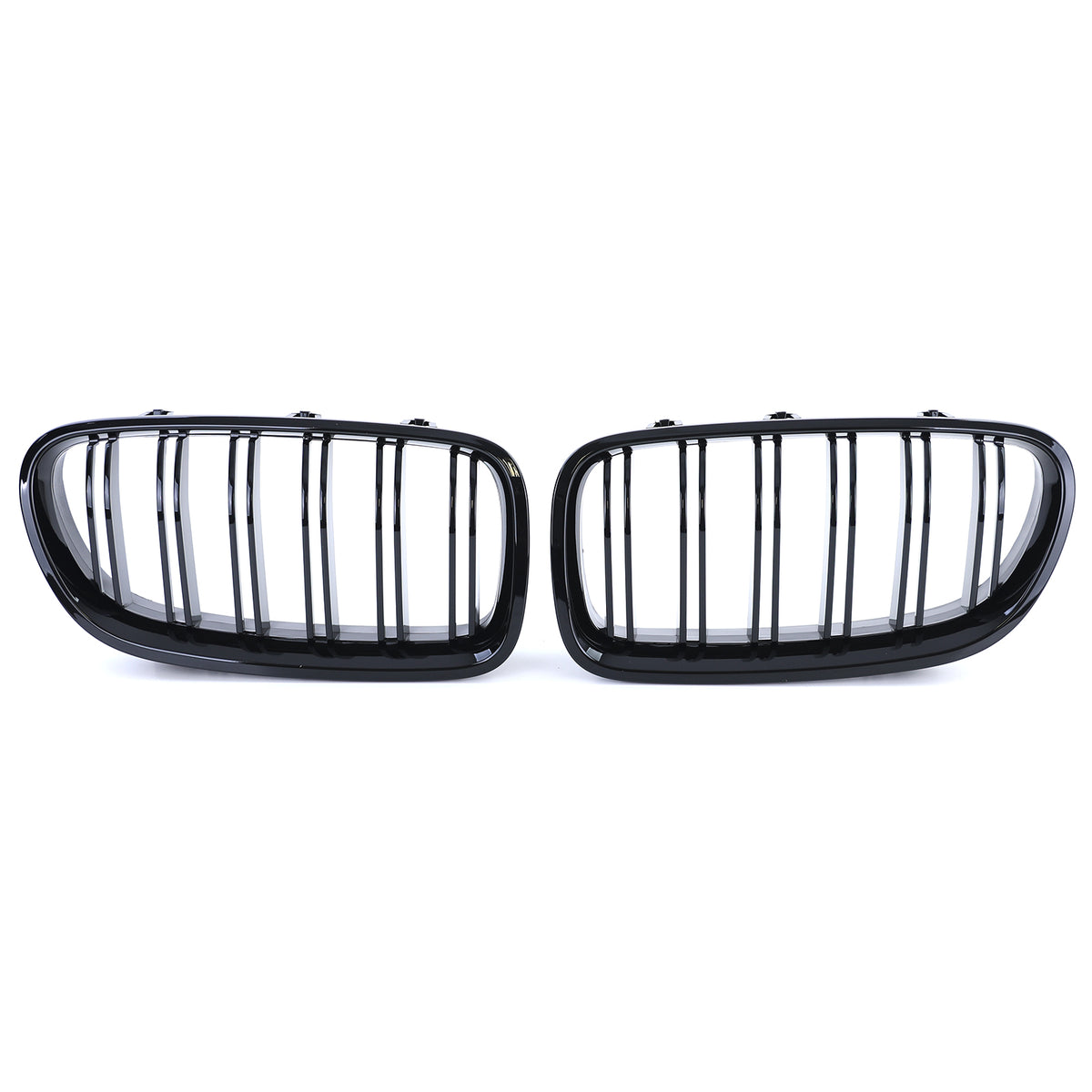 Griglia Doppio Stego Nera Lucida per BMW Serie 5 F10 F11 2010-2017