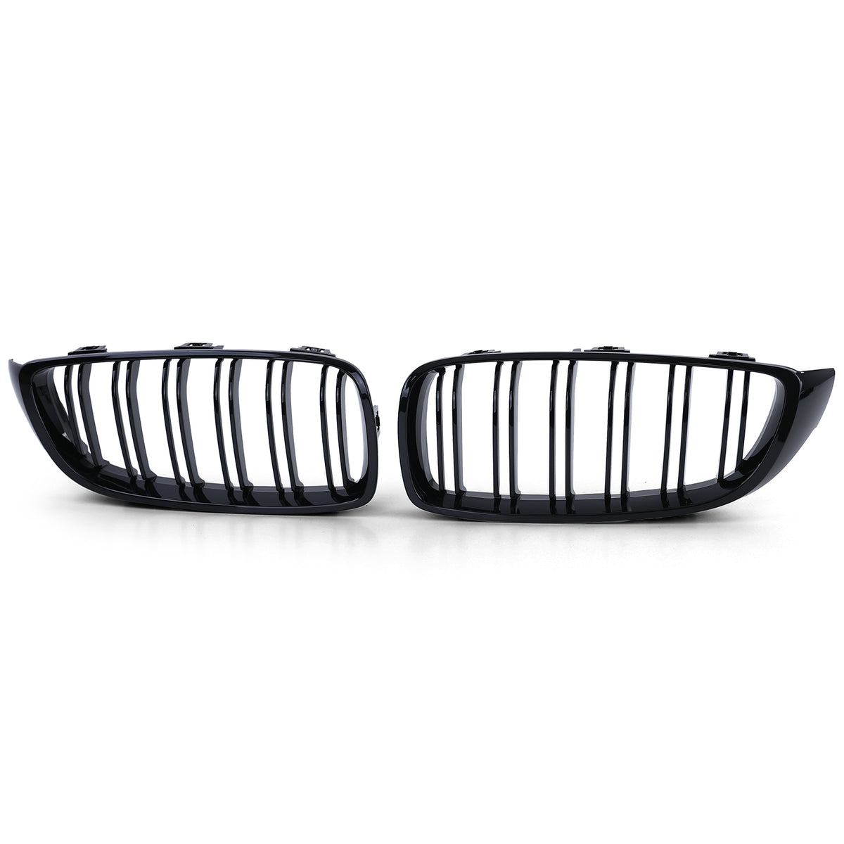 Griglia Doppio Stego Nera Lucida per BMW Serie 4 F32 F33 F36 F82 F83