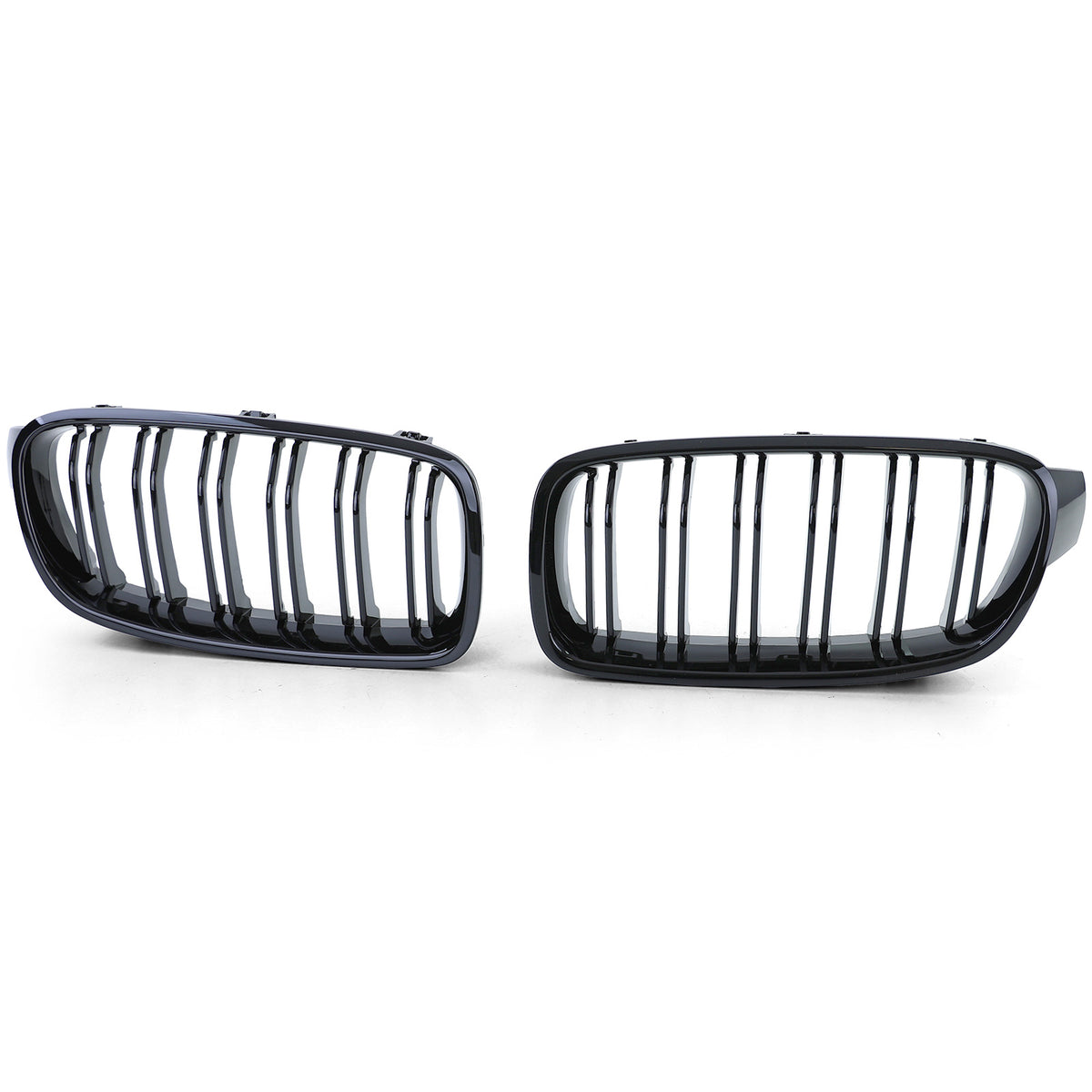 Griglia Doppio Listello Nera Lucida per BMW Serie 3 F30 F31 2011-2019