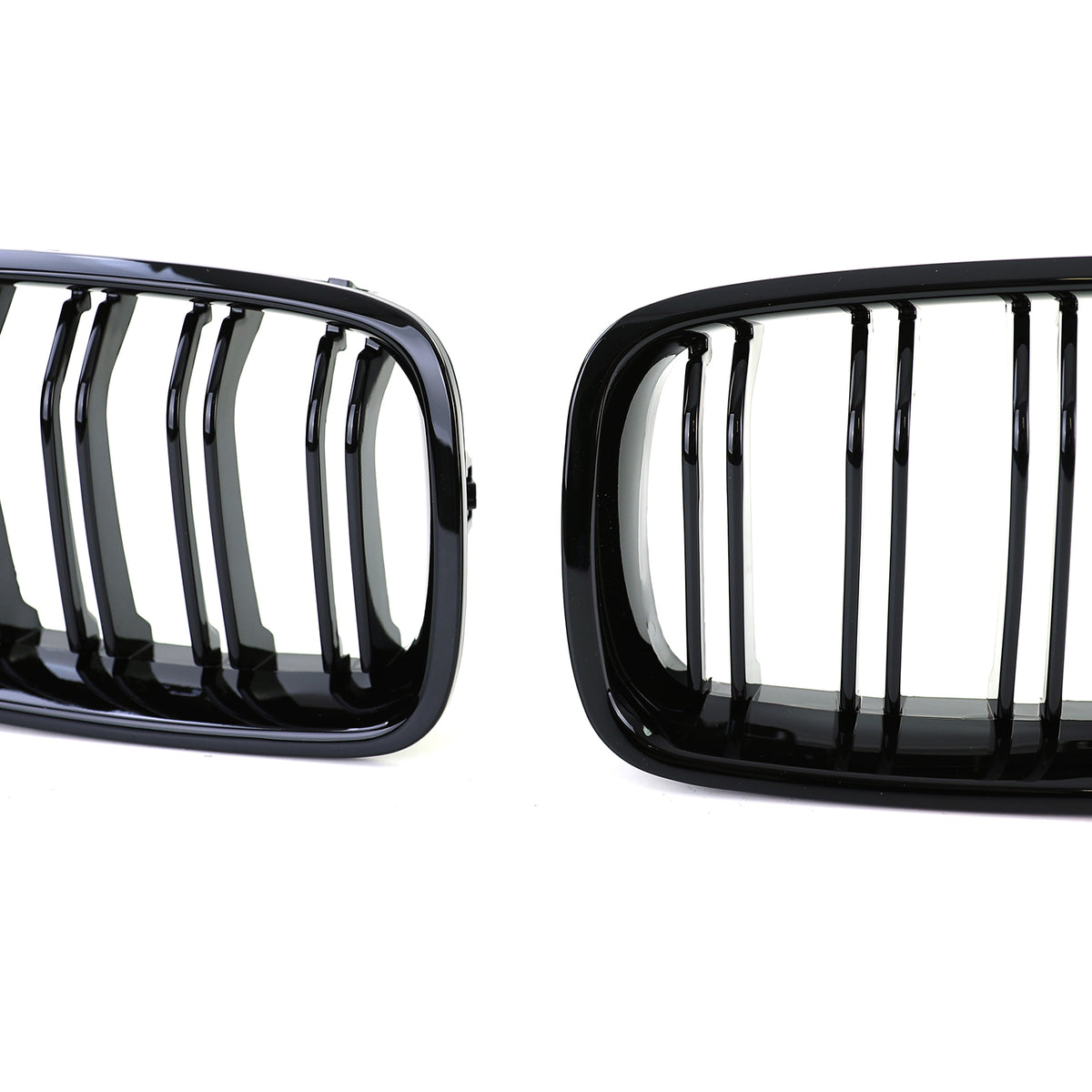 Griglia Doppio Listello Nera Lucida per BMW Serie 3 F30 F31 2011-2019