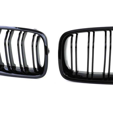 Griglia Doppio Listello Nera Lucida per BMW Serie 3 F30 F31 2011-2019