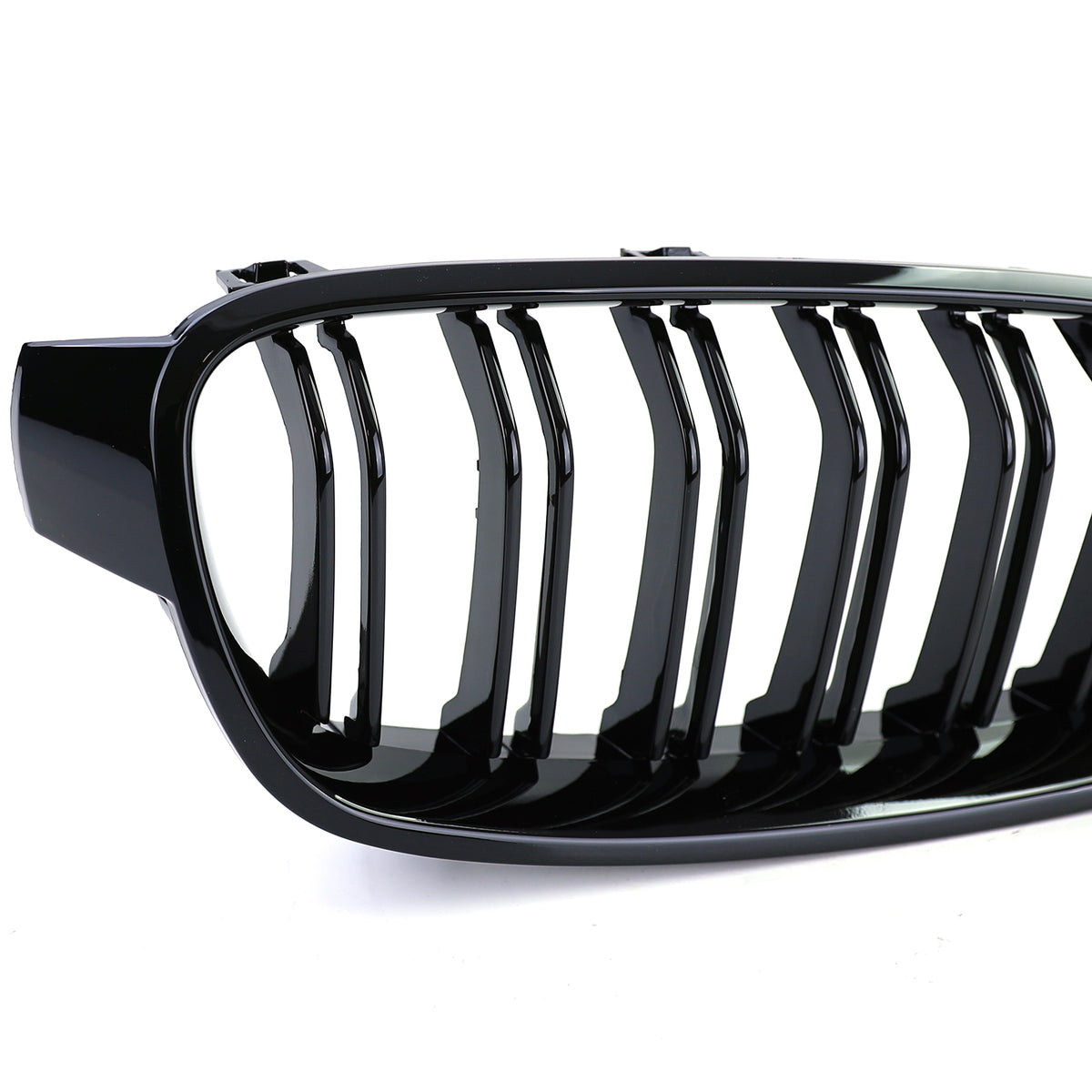 Griglia Doppio Listello Nera Lucida per BMW Serie 3 F30 F31 2011-2019