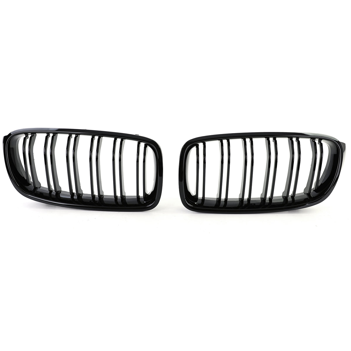 Griglia Doppio Listello Nera Lucida per BMW Serie 3 F30 F31 2011-2019