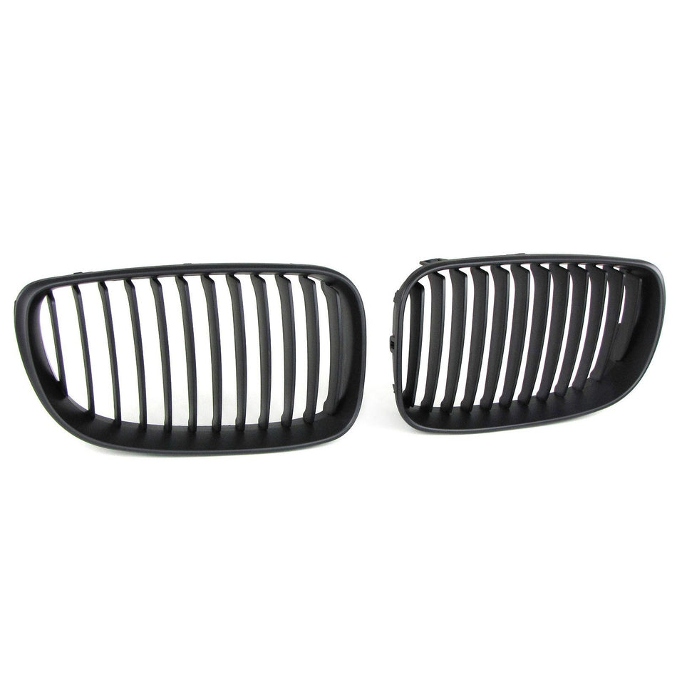 Griglia Sportiva Nera Anteriore per BMW Serie 1 E81 E82 E87 E88 2007-2012
