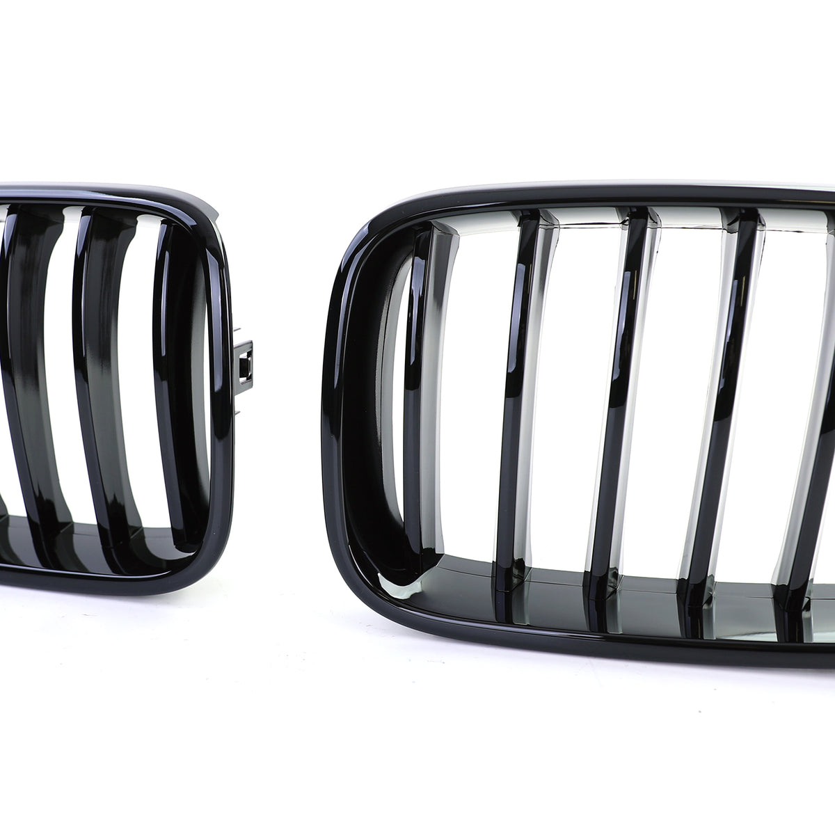 Griglia Sportiva Anteriore Nera Lucida per BMW X3 F25 X4 F26 Dal 2014
