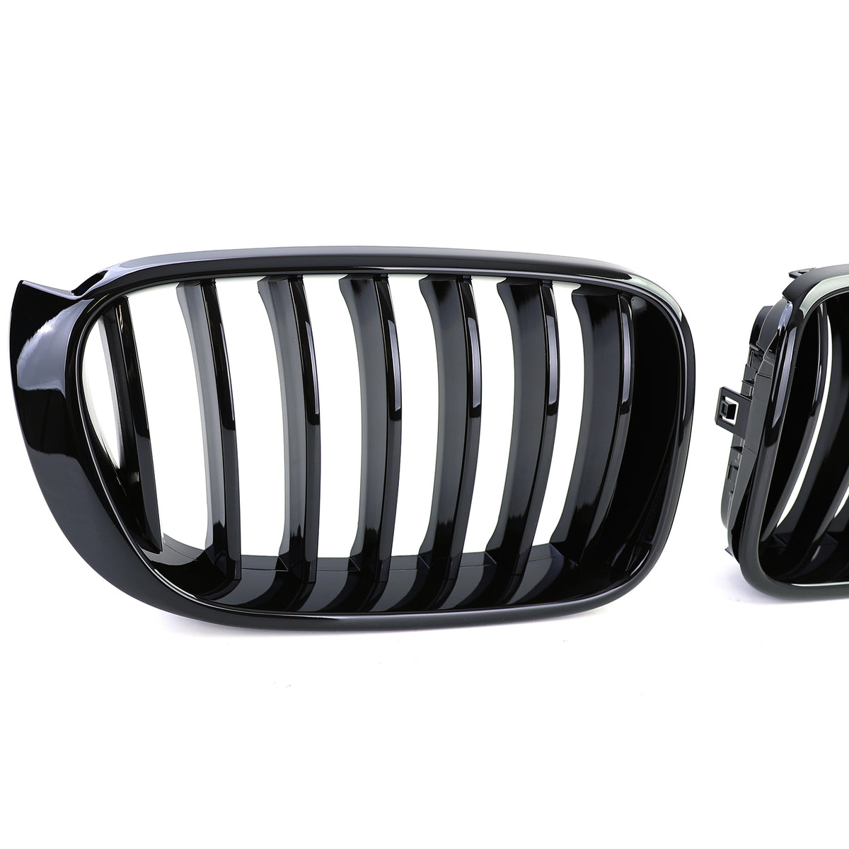 Griglia Sportiva Anteriore Nera Lucida per BMW X3 F25 X4 F26 Dal 2014
