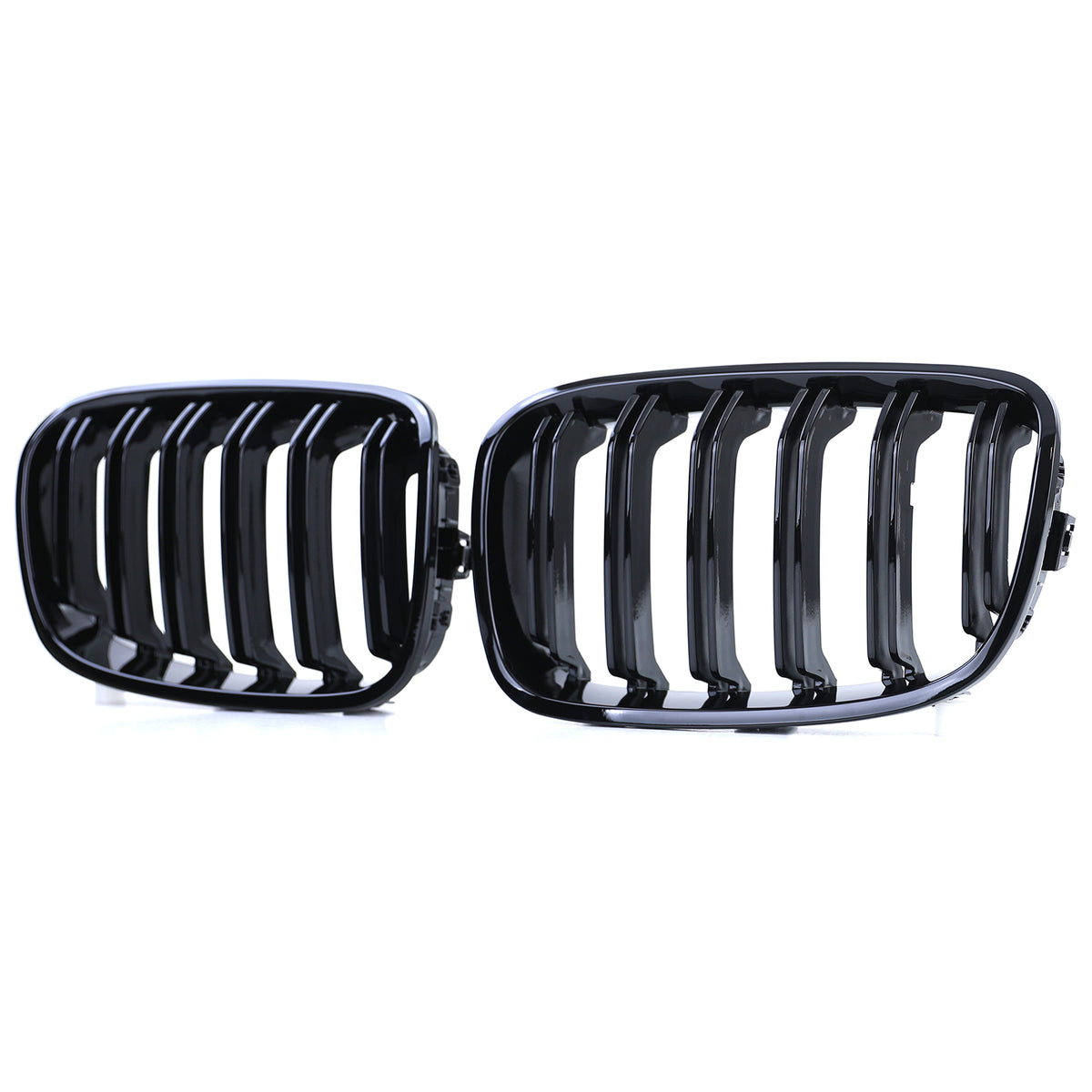 Griglia Doppio Stego Nera Lucida per BMW Serie 1 F20 F21 2010-2014