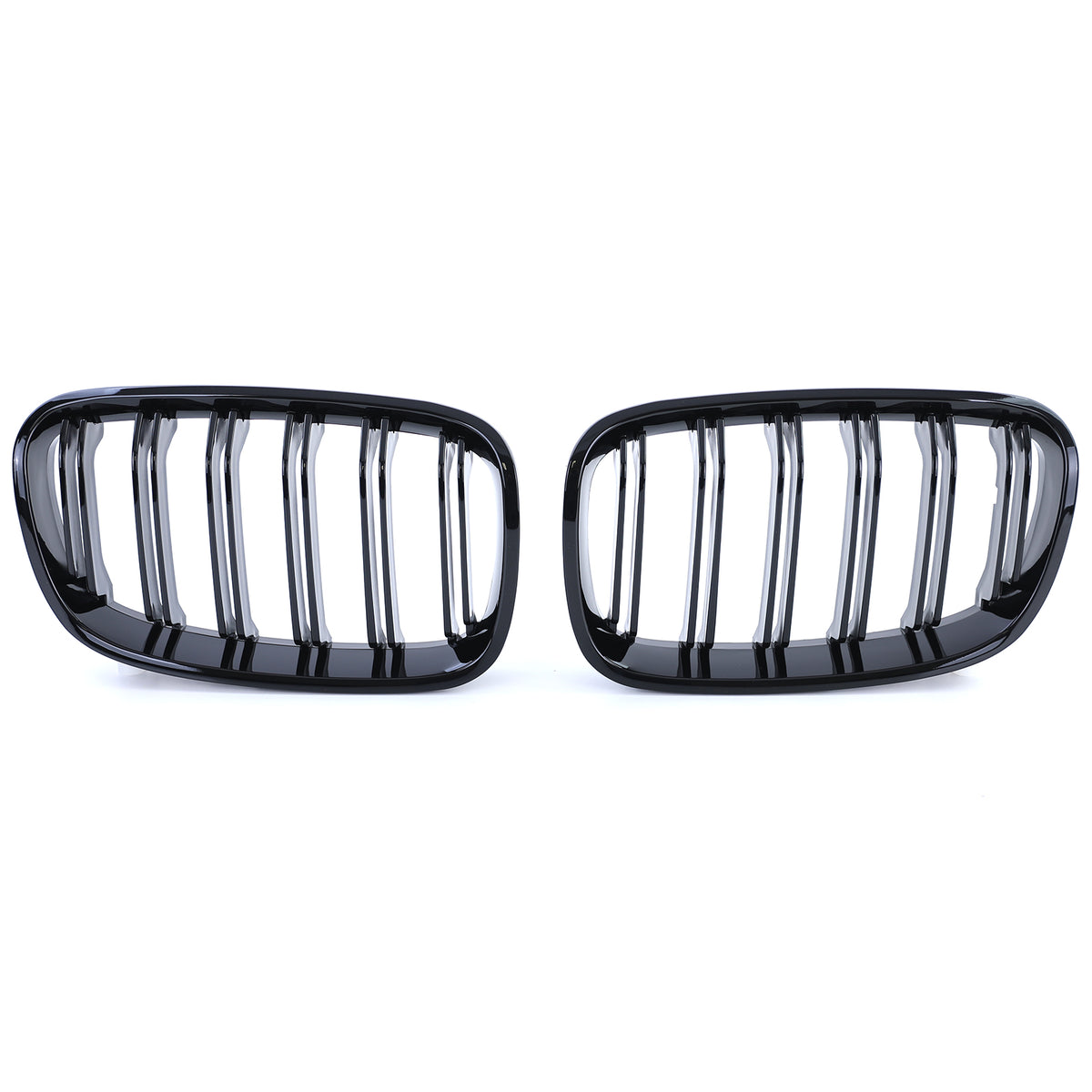 Griglia Doppio Stego Nera Lucida per BMW Serie 1 F20 F21 2010-2014