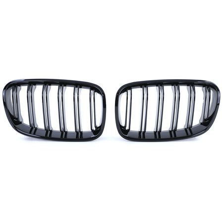Griglia Doppio Stego Nera Lucida per BMW Serie 1 F20 F21 2010-2014