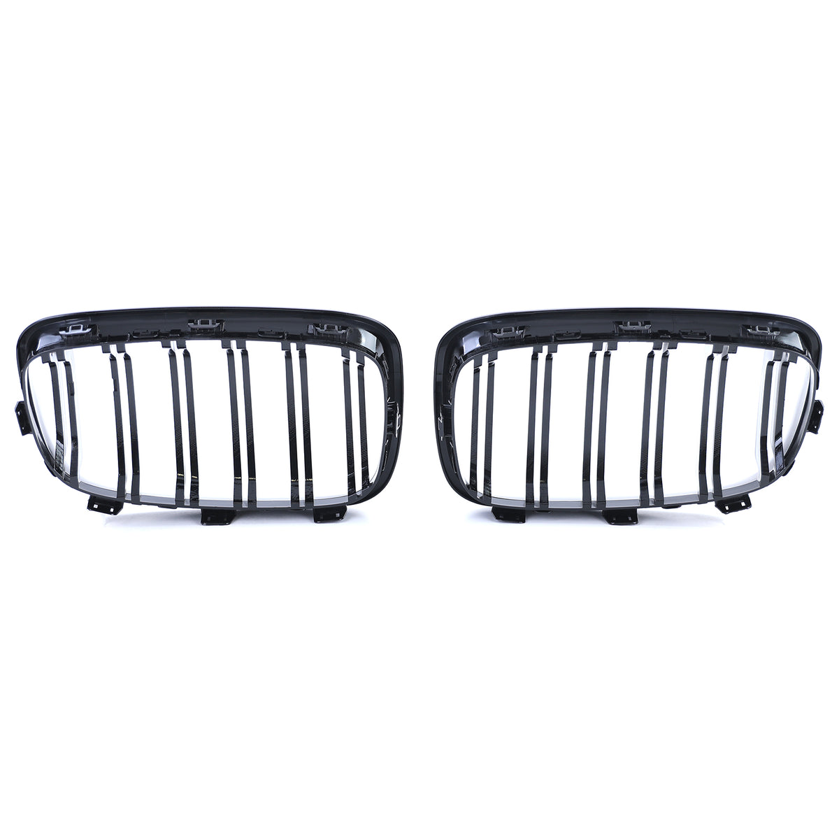 Griglia Doppio Stego Nera Lucida per BMW Serie 1 F20 F21 2010-2014